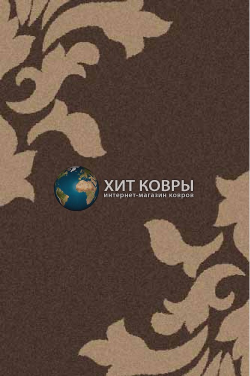 Российский ковер прямоугольный Platinum t620 коричневый d