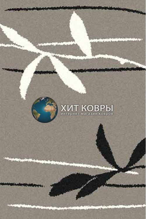 Российский ковер прямоугольный Platinum t633 серый